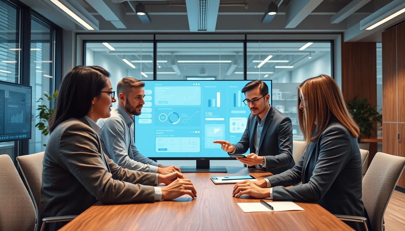 Business data analysis and visualization systems